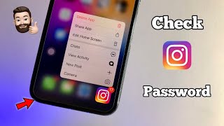 How  to see your Instagram Password in any  iPhone