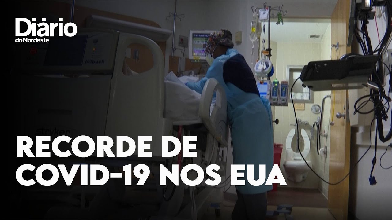 Imagem da notícia: Hospitalizações por Covid-19 batem recorde nos Estados Unidos