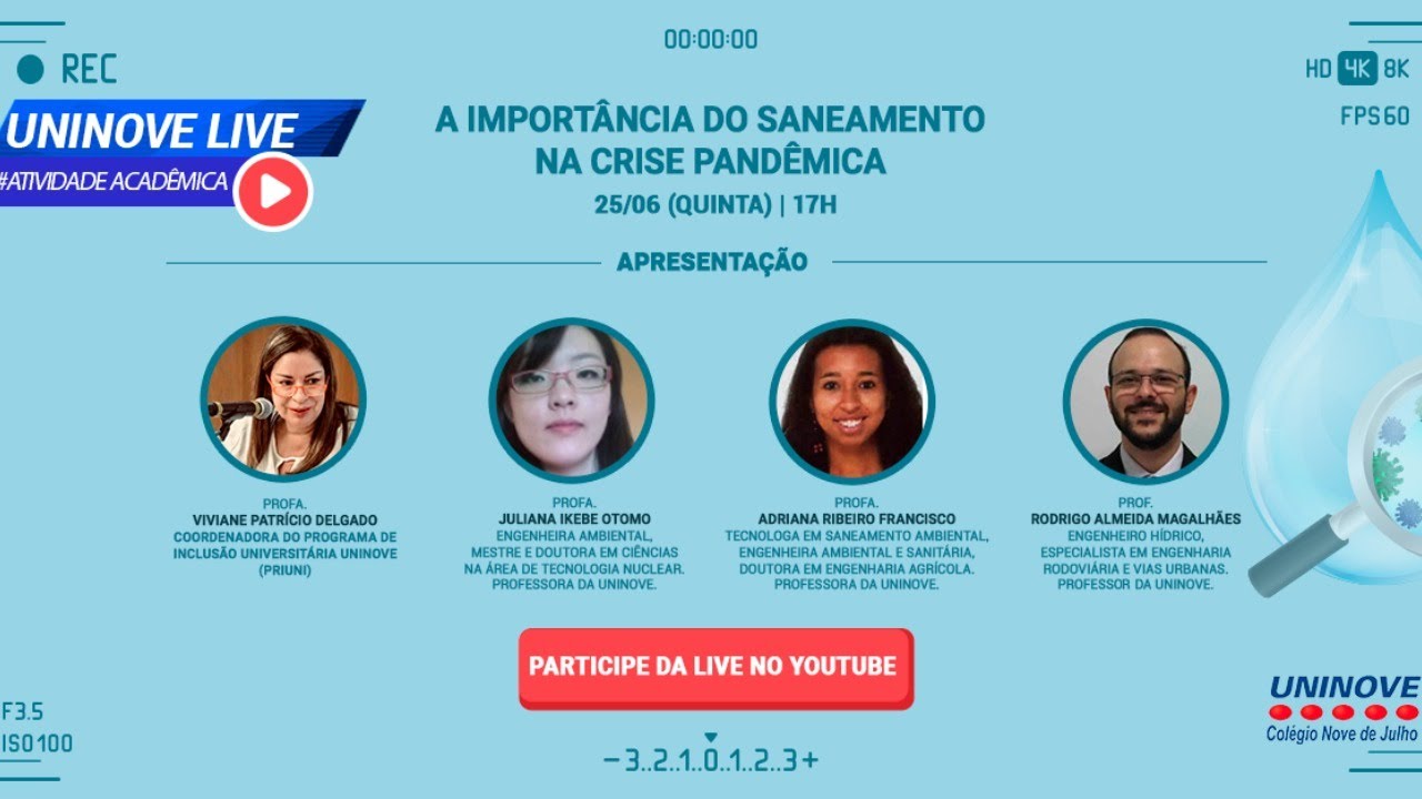 A Importância do Saneamento na Crise Pandêmica