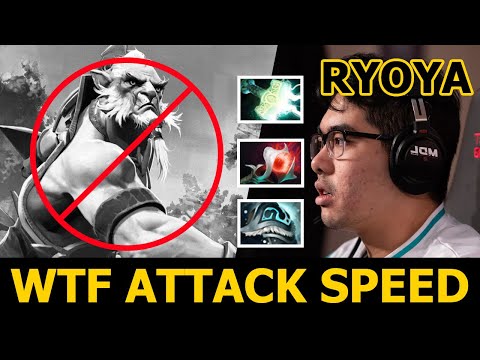 RYOYA KNOWS HOW TO COUNTER THIS CANCER PL - WTF ATTACK SPEED DOTA 2