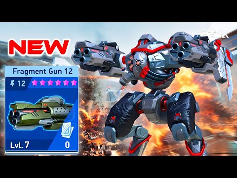 New Fragment Gun 12 - Eclipse Mech Arena