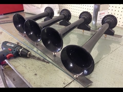 HORNBLASTER TRAIN HORN INSTALL ON JPS LIFTED F150 - PART 1