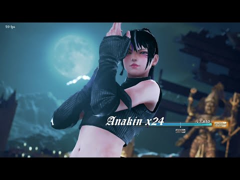 51_2 Kunimitsu Ryona vs Lars - Tekken 7 ( Anakin x24 ) Gameplay PC Gtx 1070 Ti 8GB