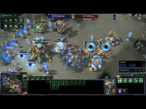 Niroxs vs Stardust   PvZ   Team Tournament   Akilon Wastes   StarCraft 2   Heart of the Swarm