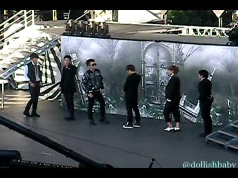 [fancam] BEAST-rehearsals 121110 @ SBS SUPERKPOP CONCERT