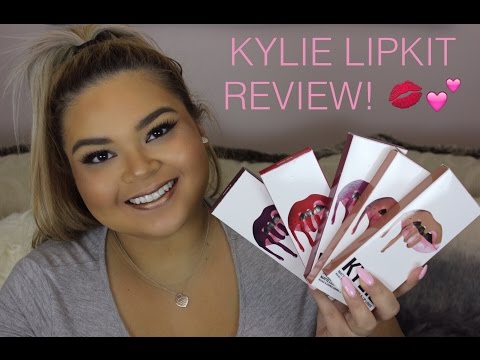 ✨KYLIE LIPKIT✨ Matte Liquid Lipstick Review | Beauty Made Brooke