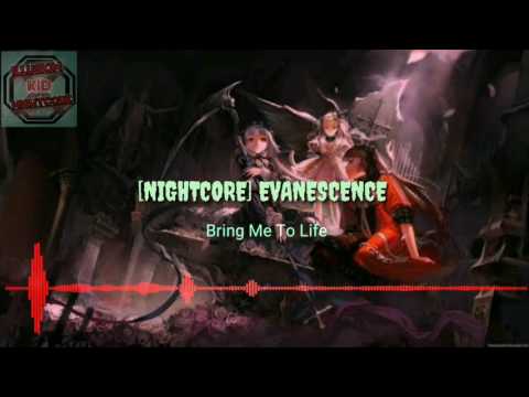 [nightcore] ☣️EVANESCENCE ~ BRING ME TO LIFE ☣️