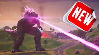 NEW Godzilla In Fortnite / Fortnite