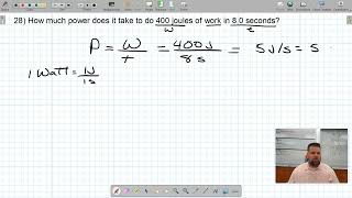 Integrated Chemistry and Physics B Practice Final Exam Question 28