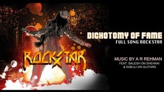 The Dichotomy of Fame Instrumental Song | Rockstar | Ranbir Kapoor, Nargis Fakhri