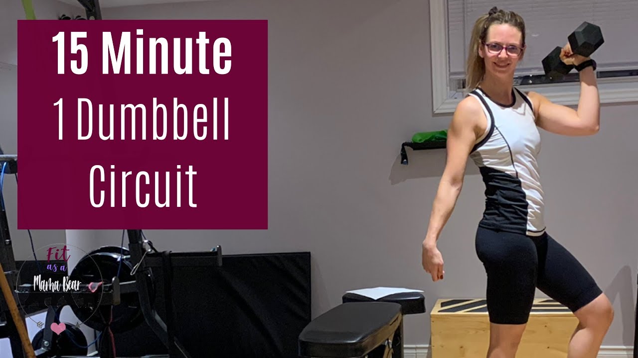 15 Minute One Dumbbell Circuit