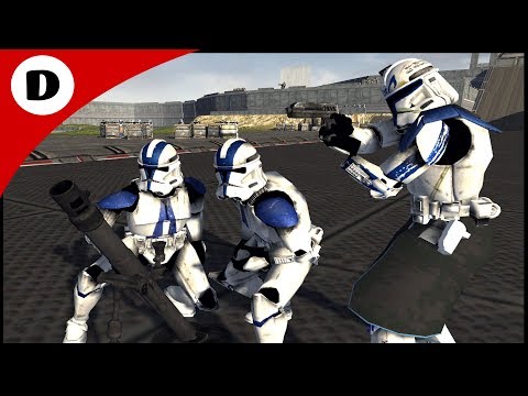 CAPTAIN REX UNDER SIEGE! - Men of War: Star Wars Mod