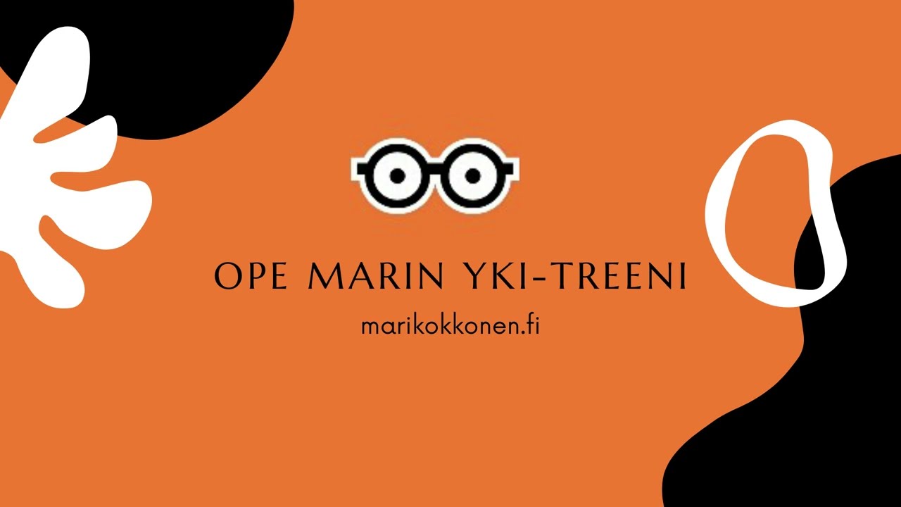 Ope-Marin YKI-treeni.