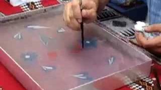 Painting on water - EBRU