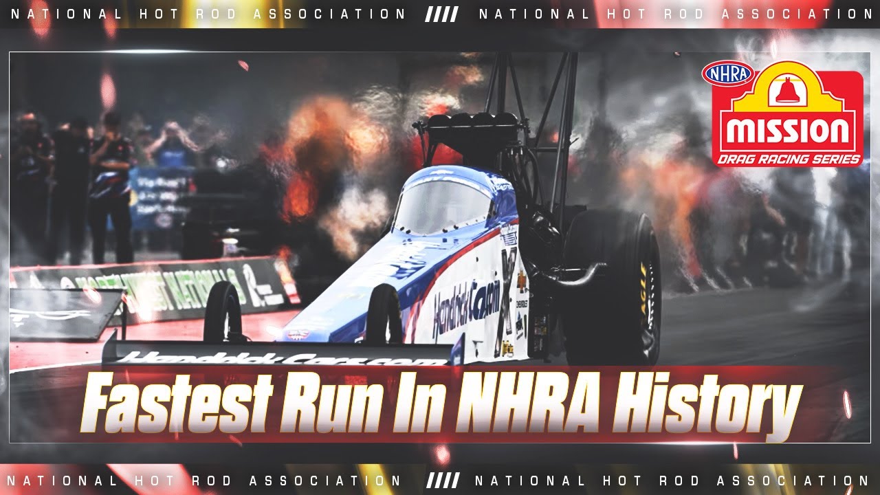 Brittany Force makes the fastest run in NHRA history