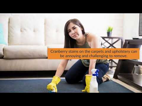 YouTube video about: How to remove cranberry juice stain from carpet?