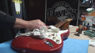 Video thumbnail for Fender Stratocaster Squier Series MIM by Dave's World of Fun Stuff
