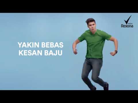 Gandakan keyakinan dengan Rexona Men Invisible Dry!