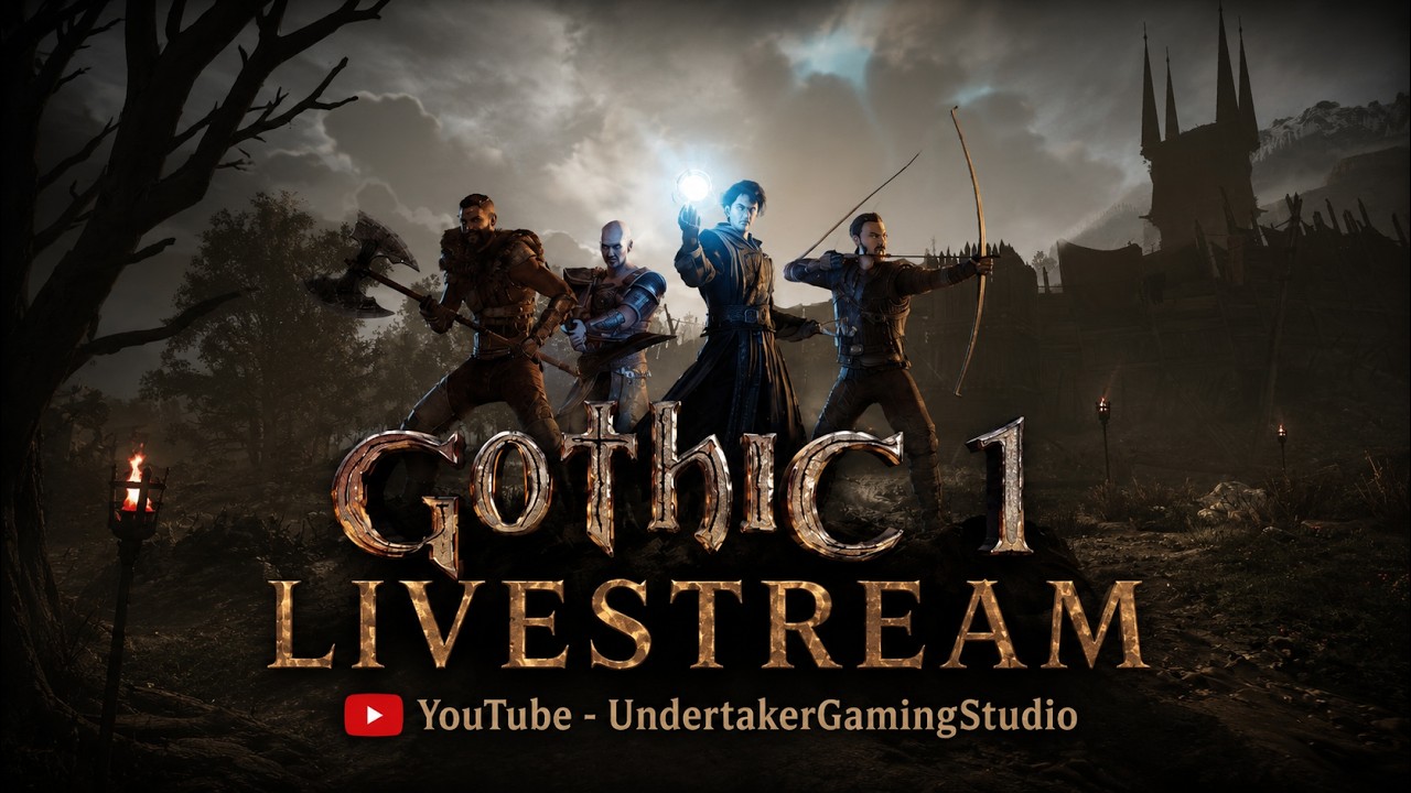 LIVE: GOTHIC 1 REMAKE 🔥 Erstes Gameplay! Von den Buddlern zur Legende | Deutsch HD