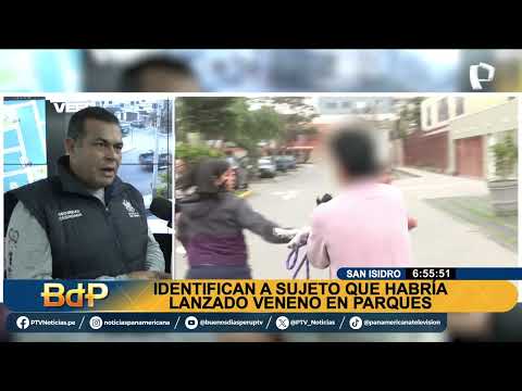 The alleged perpetrator of dog poisoning in San Isidro parks has been identified.