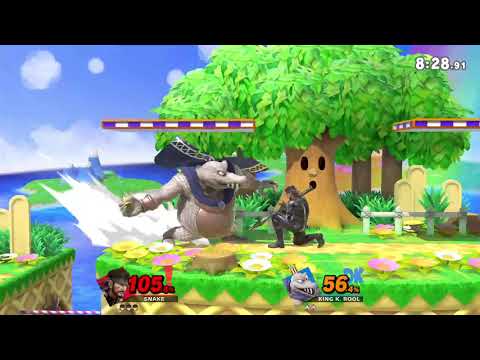 King K Rool vs Snake