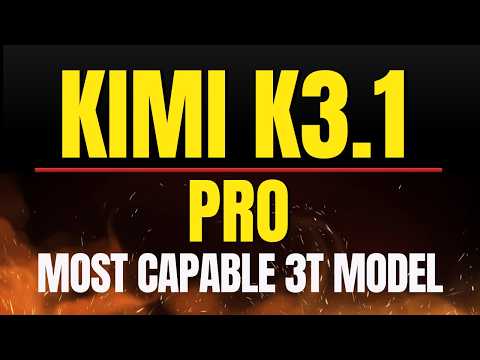 Kimi K3.1 Pro: Most Capable Open-Weight Model Now