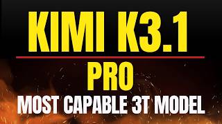 Kimi K3.1 Pro: Most Capable Open-Weight Model Now