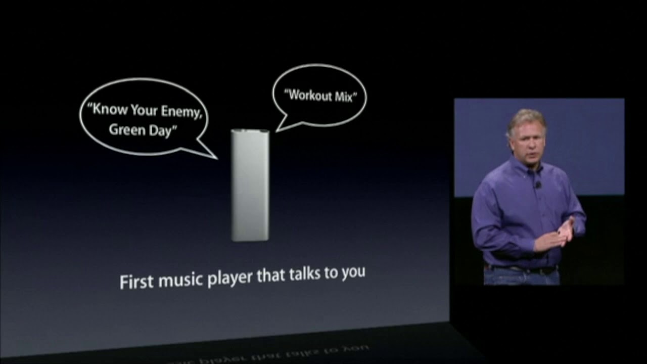 iPod Shuffle 3rd Generation Introduction - Apple Special Event, September 2009 - YouTube