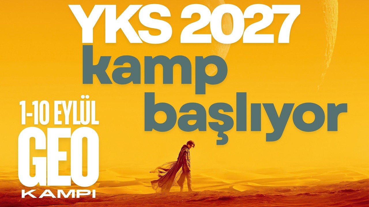 YKS 2027 İÇİN GEOMETRİ KAMPI BAŞLIYOR