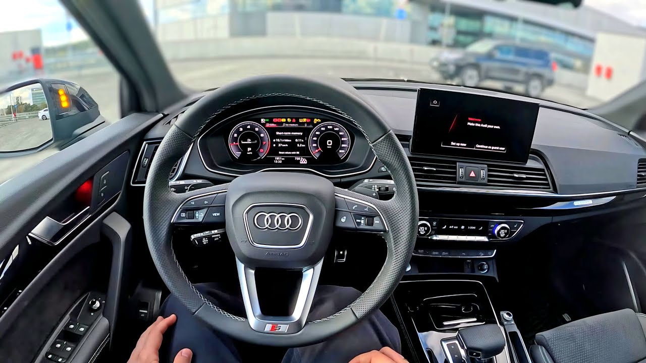 2024 Audi Q5 S-line | POV Test Drive - part 2 | Consumption info