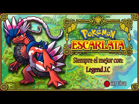 🔴 [POKEMON: ESCARLATA] |EP 6|: StarterLocke: Juntos unidos a nuestros pokemon, ven y ¡arrasemos!