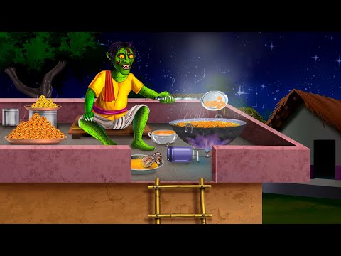 गुलाब जामुन तलने वाला भूत | Ghost Gulab  Jamun | Hindi Stories | Bhootiya Kahaniya |  Horror Stories
