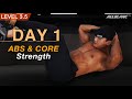 DAY 1 - 7 DAYS ABS CHALLENGE l 복부 & 코어 힘 기르기