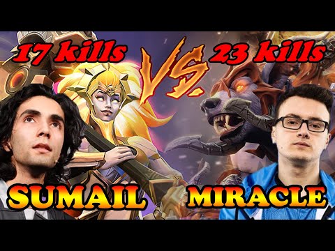 Epic battle Sumail Dawn Breaker mid vs Miracle Ursa carry endless killing | Giveaway | Pro Gameplay