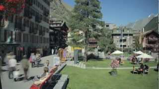 preview picture of video 'Zermatt-Matterhorn: Village tour'