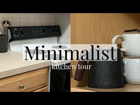 Minimalist Kitchen Tour