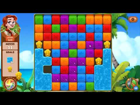 Lost Island: Blast Adventure - Level 468 (No Boosters) HD