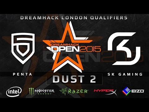 Penta vs SK Gaming - Map 3 - Dust 2 (Dreamhack London Qualifiers)