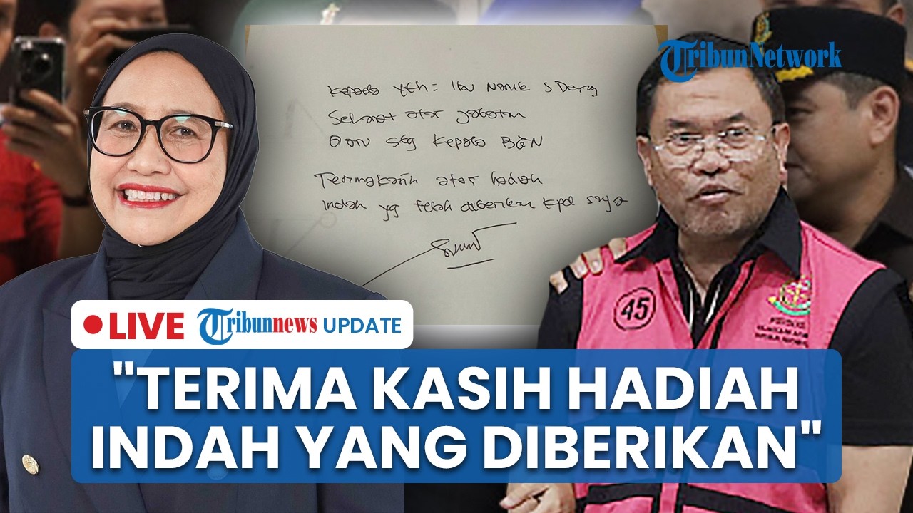 LIVE: Sony Sonjaya Singgung Hadiah Terindah dari Kepala BGN Nanik seusai Jadi Tersangka Korupsi MBG