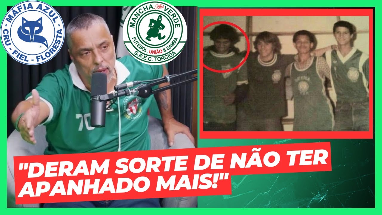 Marcelo da TUP narra início da rivalidade entre Mancha Verde e Máfia Azul