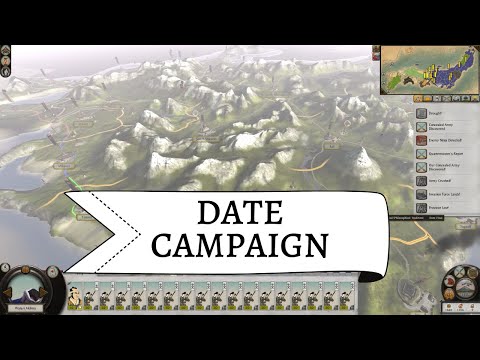 Shogun 2 Campaign Speedrun || Date Clan