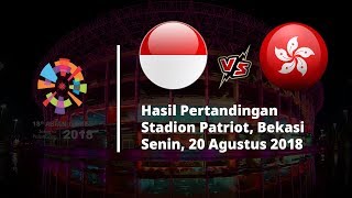 Hasil Pertandingan Indonesia Vs Hong Kong Asian Games: Sempat Tertinggal, Indonesia Balikkan Keadaan