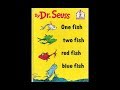 Dr Seuss One Fish Two Fish Red Fish Blue Fish