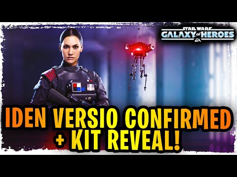 Iden Versio Kit Reveal + Confirmed Coming to Galaxy of Heroes! Second New Imperial Trooper Team!