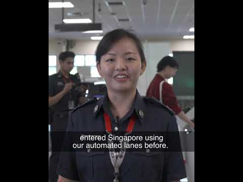 Novos quiosques de imigração no Woodlands Train Checkpoint