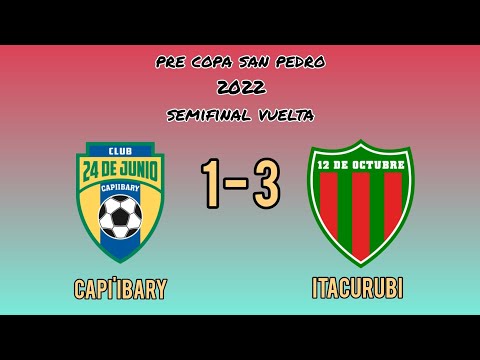 club 24 de junio capiibary vs club 12 de octubre itacurubi del rosario