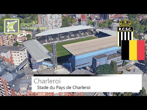 Stade du Pays de Charleroi | Sporting Charleroi | Google Earth 360° Rotation