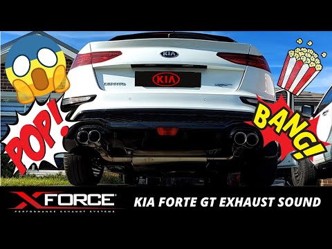 KIA Forte / Cerato GT Xforce exhaust sound clip.