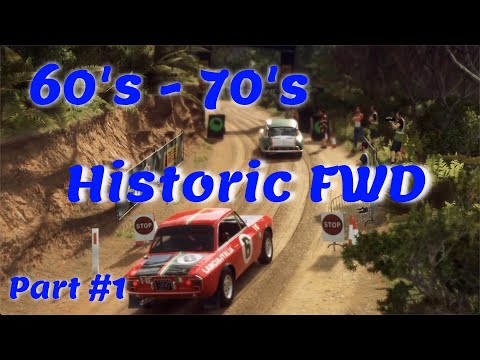 DiRT Rally 2.0: historic FWD H1 trophy rally New Zealand Part 1 (Stage #1-#2) *Xbox Series S 1080p*