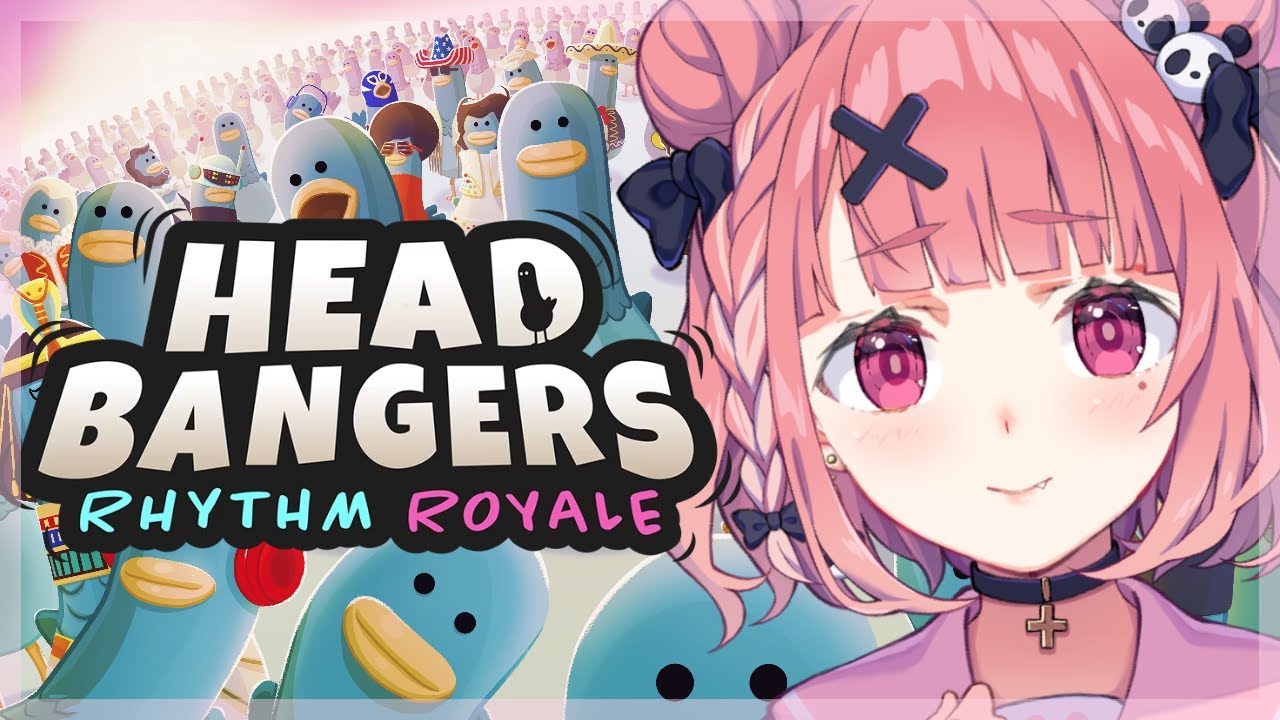 リズムゲームのバトロワで1位とったる。|Headbangers Rhythm Royale【笹木咲/にじさんじ】
